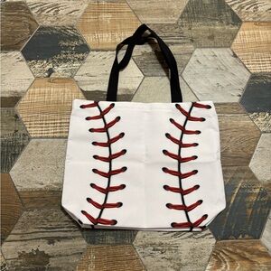 Baseball tote bag